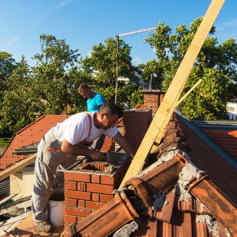 Chimney Repair - Installation photo