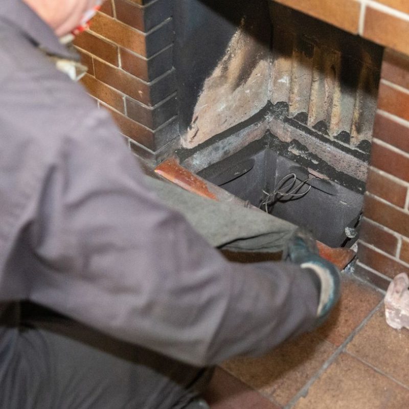 Fireplace repair photo 05