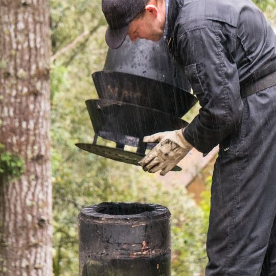 chimney installation photo 2