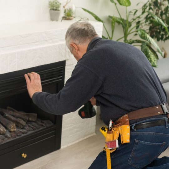 fireplace repair photo